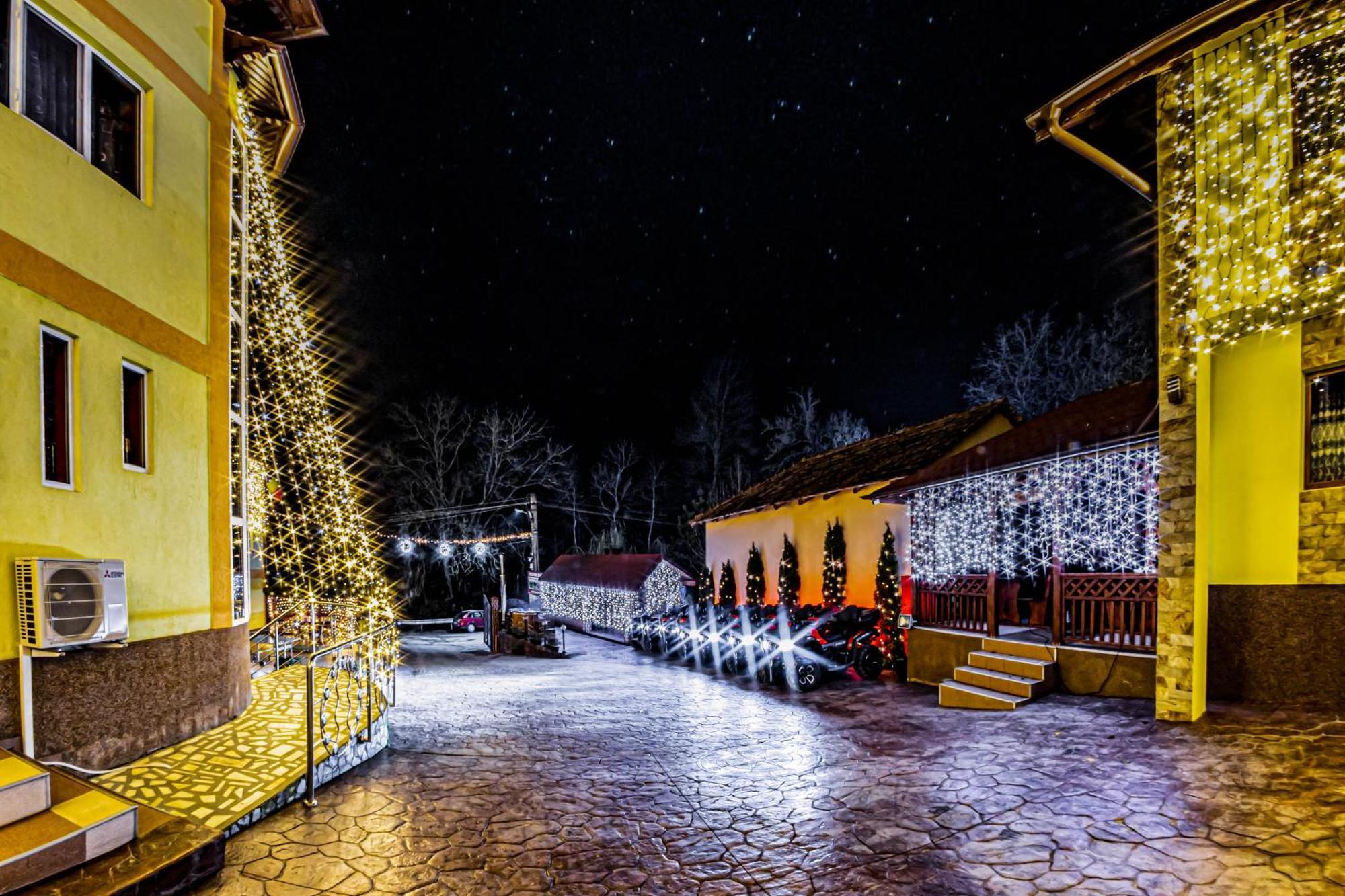 Hotel Pensiunea Mihaela-Transalpina Novaci-Străini Exteriér fotografie