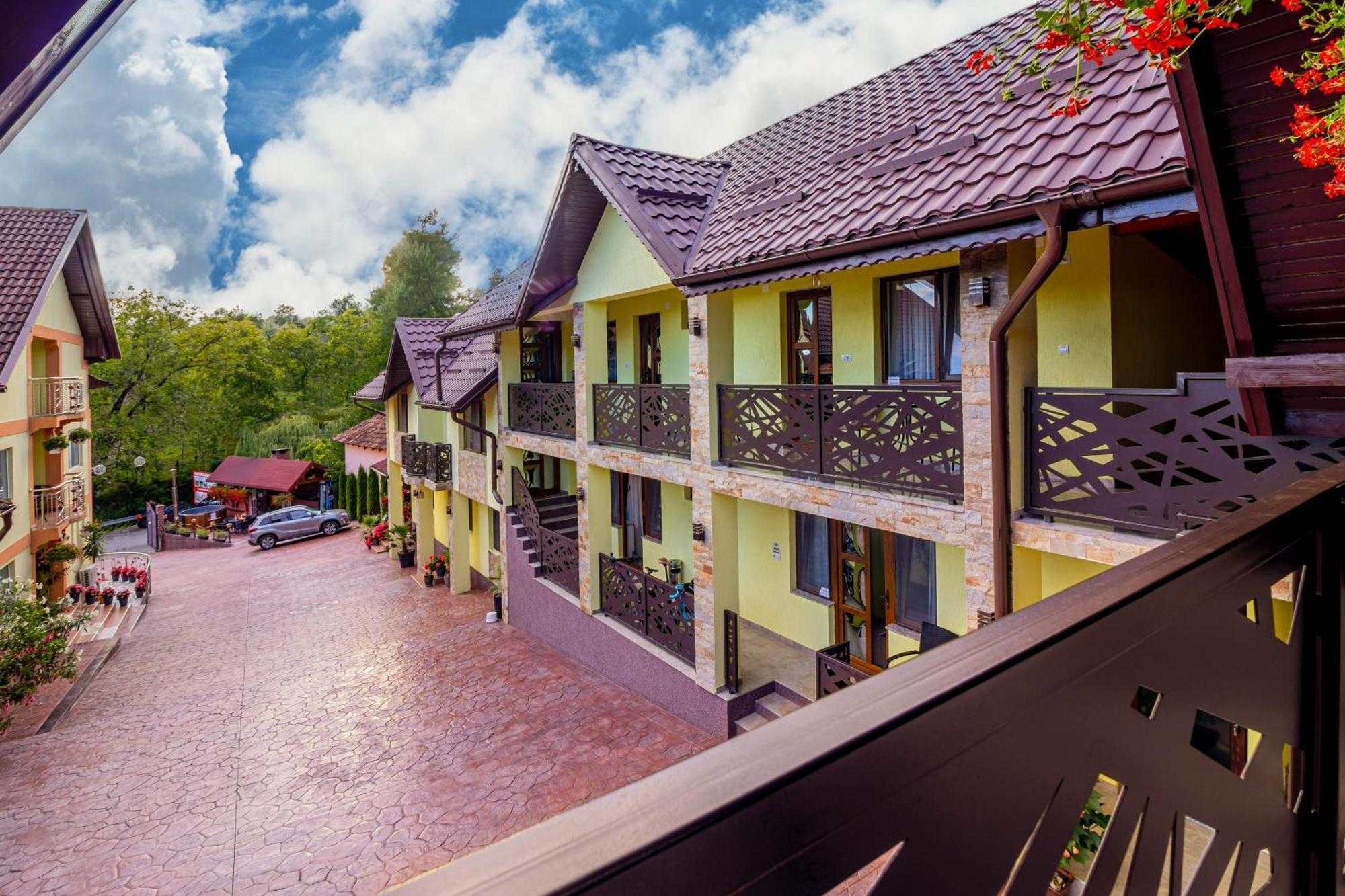 Hotel Pensiunea Mihaela-Transalpina Novaci-Străini Exteriér fotografie