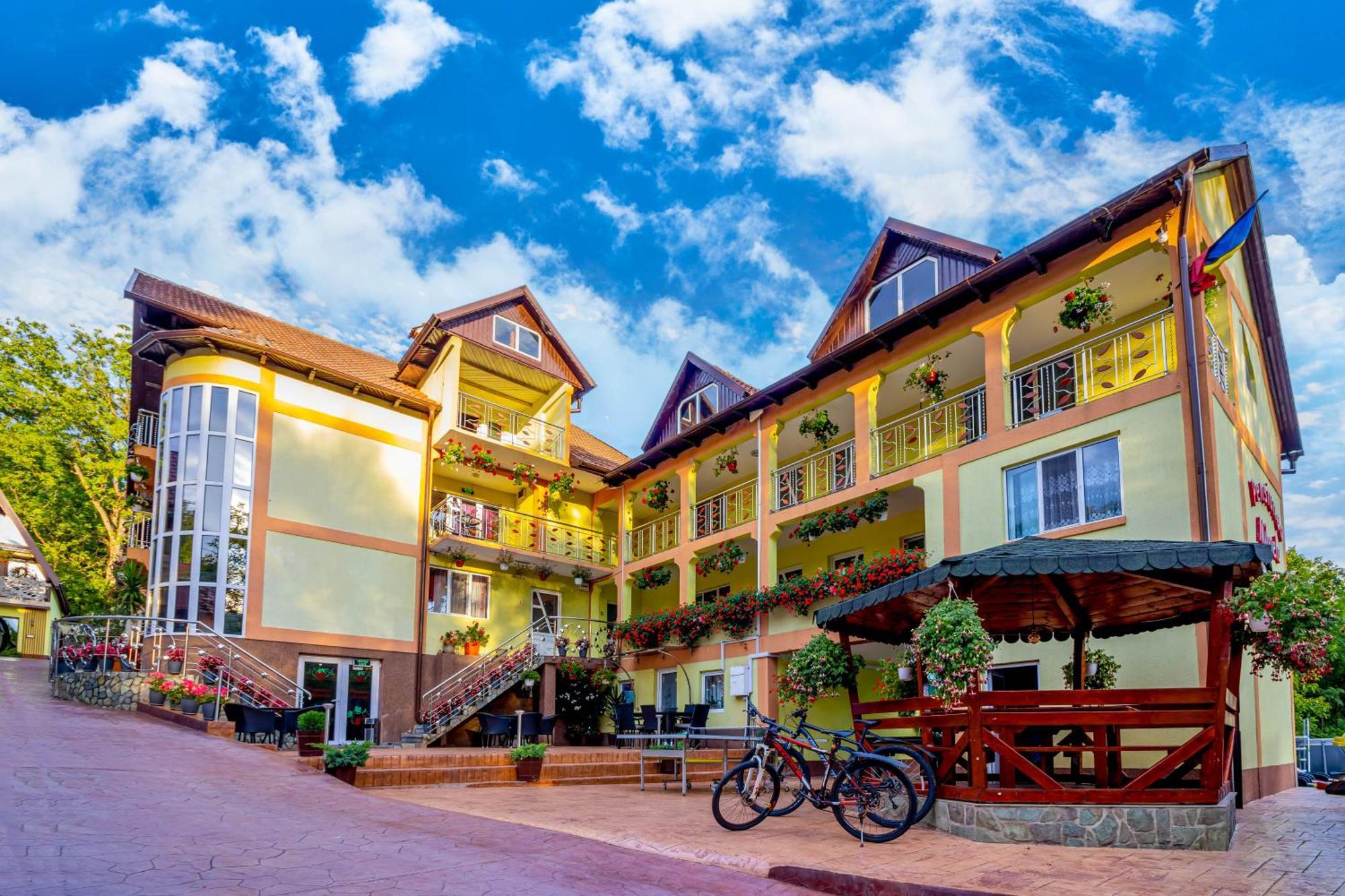 Hotel Pensiunea Mihaela-Transalpina Novaci-Străini Exteriér fotografie